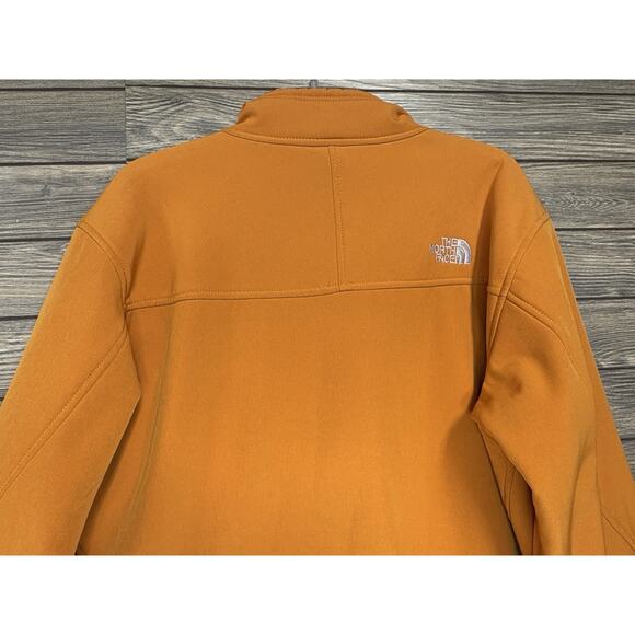 North Face Jacket Mens XL Orange Bionic Fleece Lined Softshell Summit Series - Picture 12 of 14
